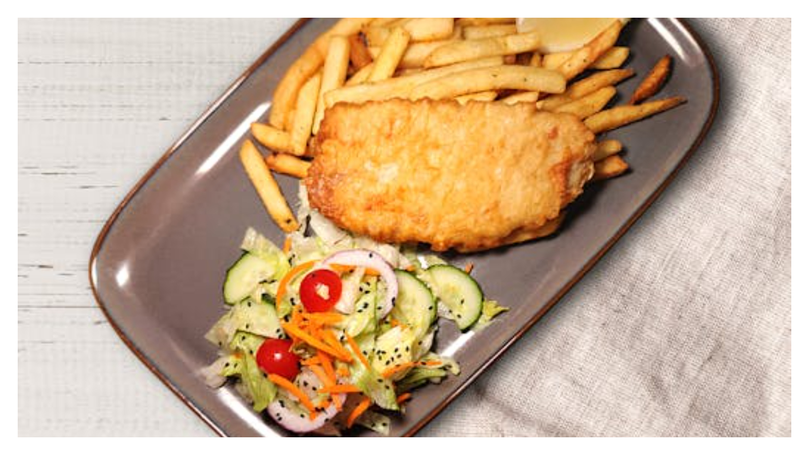 FISH and CHIPS (160G APPROX)