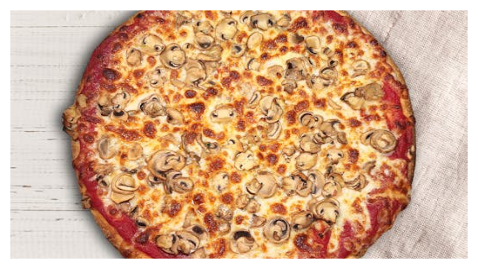 Mushroom Pizza (Large)