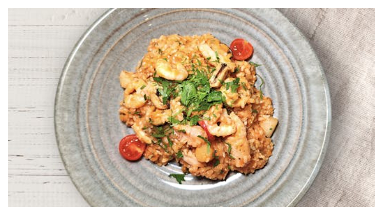 SEAFOOD RISOTTO (GF)