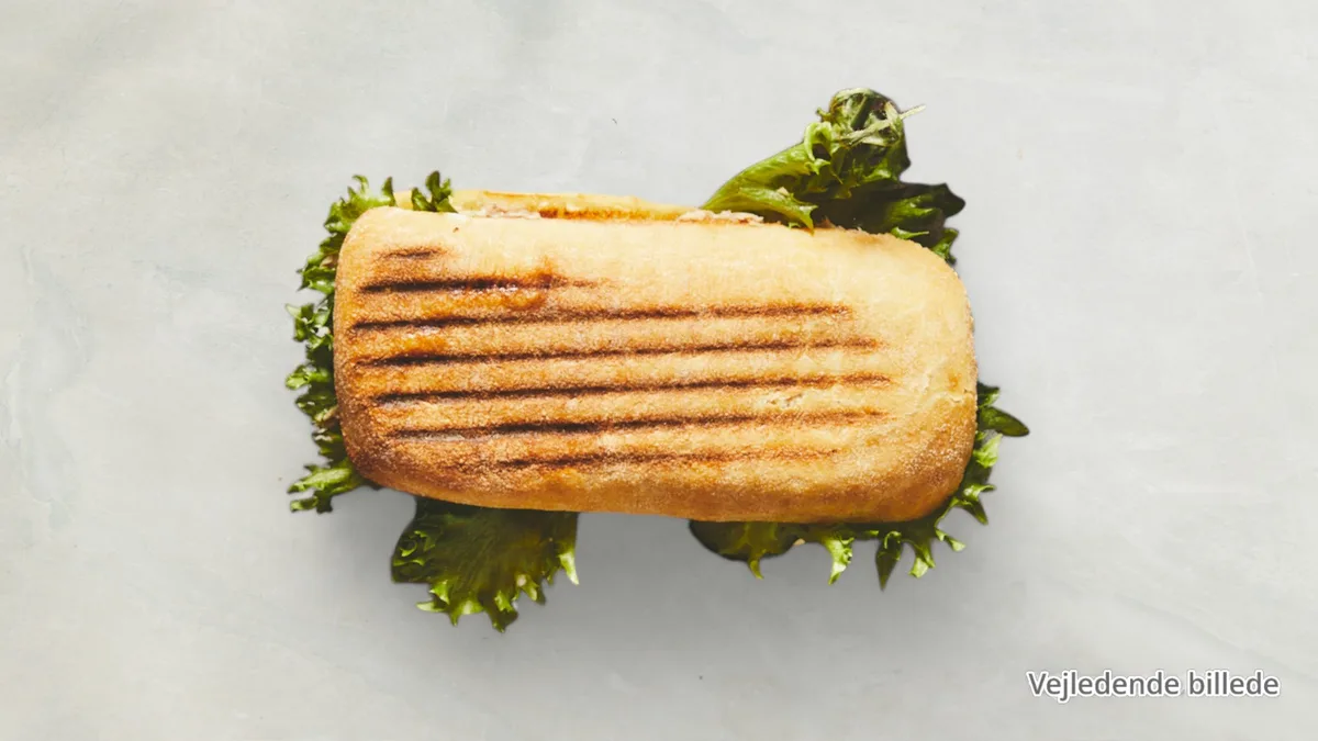 Skinke og ost Sandwich