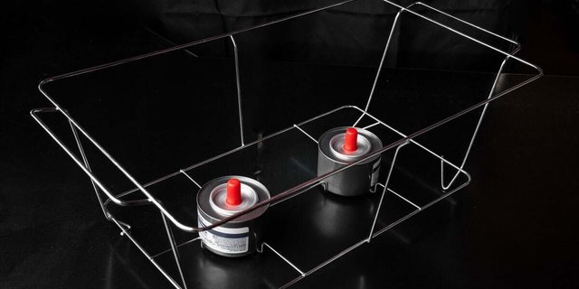Disposable Chafing Stand w/ Sterno