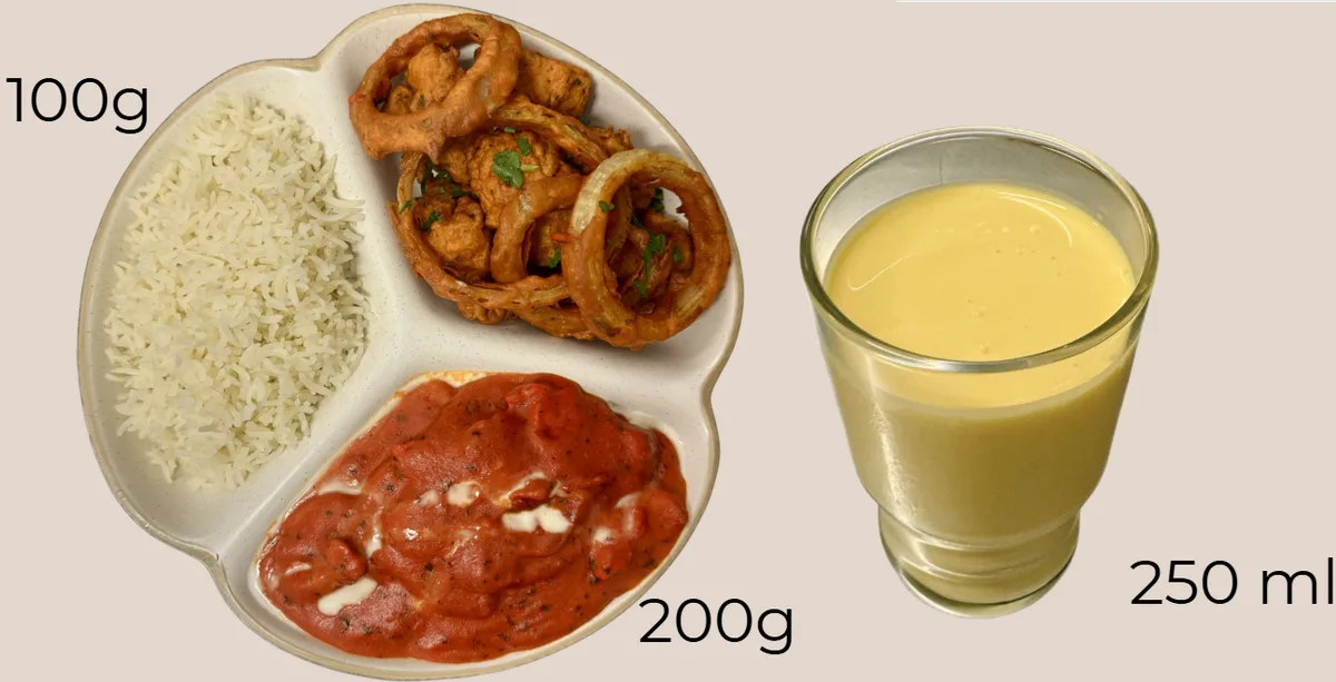 Combo Makhani Kurczak