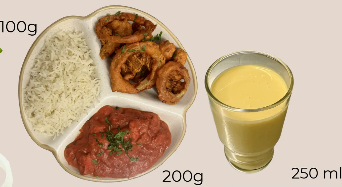 Combo Tikka Kurczak