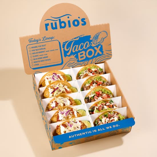 10-Taco Box (GREAT FOR GROUPS)