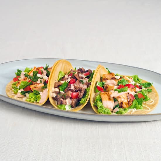 Classic Taco Trio (TACO PLATES)