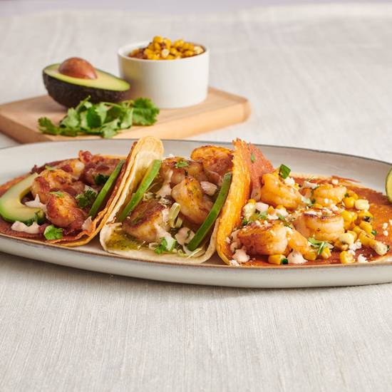 The Shrimp Trio (TACO PLATES)