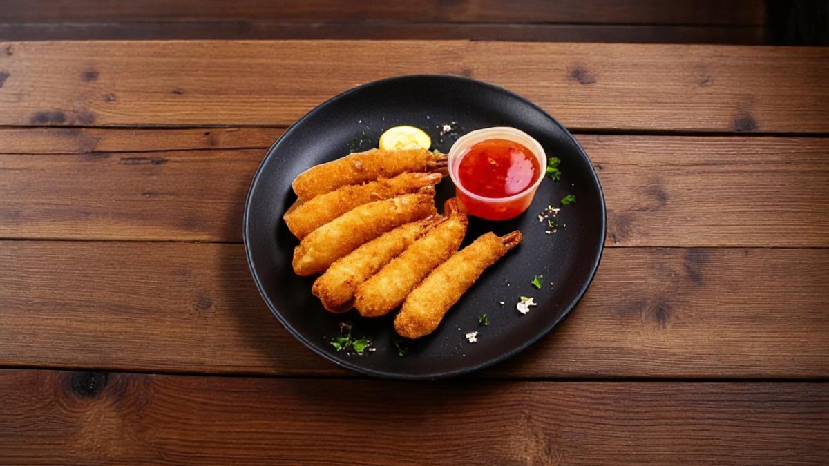 04. Tempura Shrimp (5pcs)/ Panírozott rák (5db)