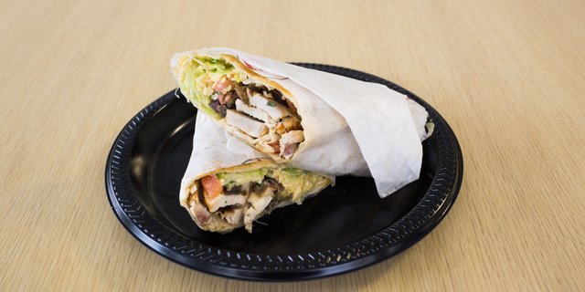 Baja Chicken Wrap Platter