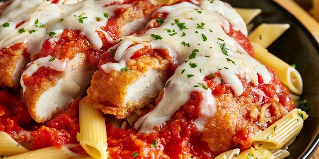 Crispy Chicken Mac 'n Cheese