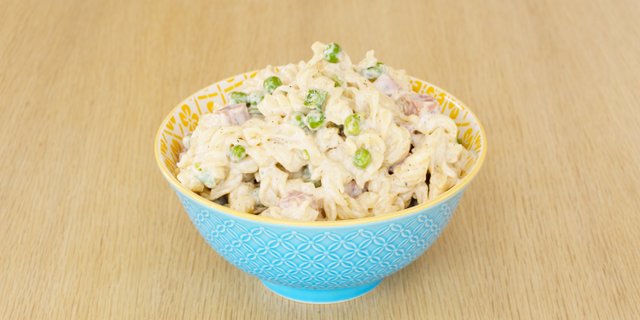 Ham and Pea Pasta Salad