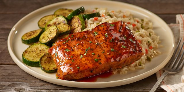 Hickory Bourbon Salmon