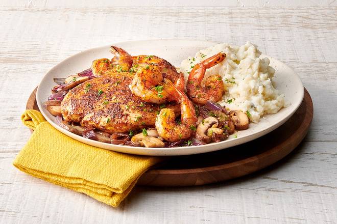 French Quarter Chicken and Shrimp, single