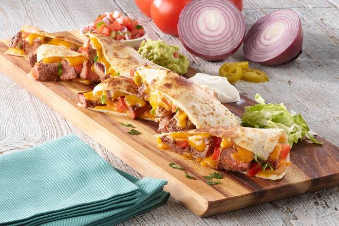 Stuffed Rib Eye Quesadilla Appetizer