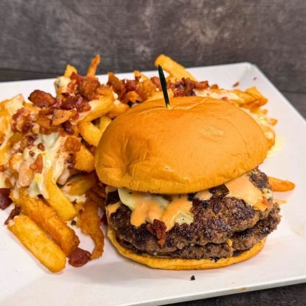 Ruckus Double Burger