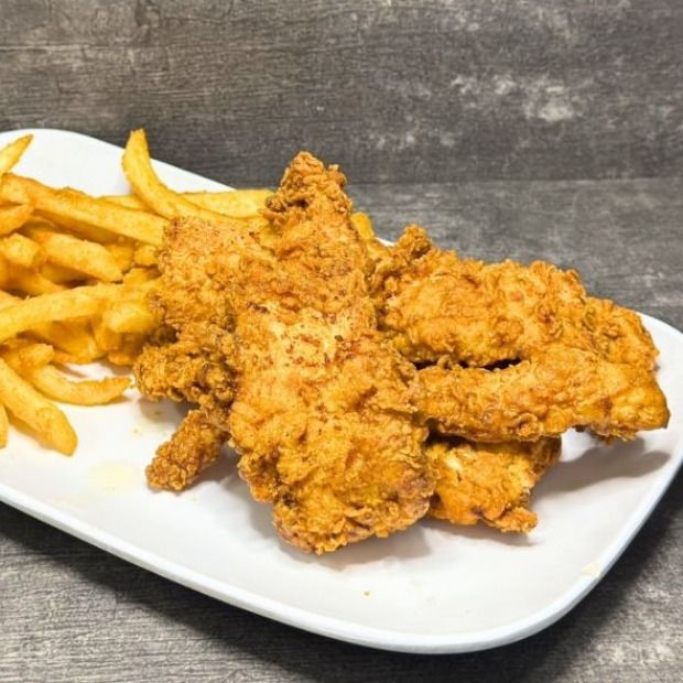 Tender Basket With Fries