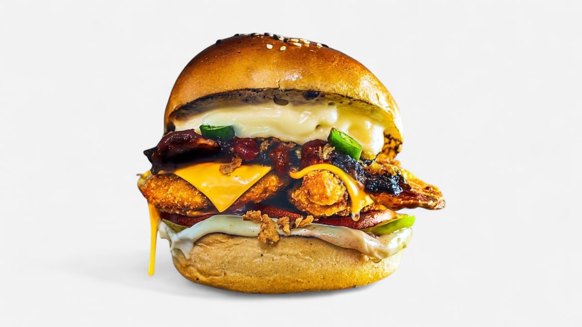 Burger 69 + cartofi prajiti ,salata coleslaw si sos