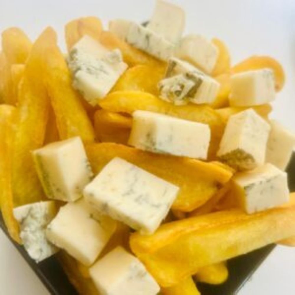 Cartofi prăjiți cu gorgonzola