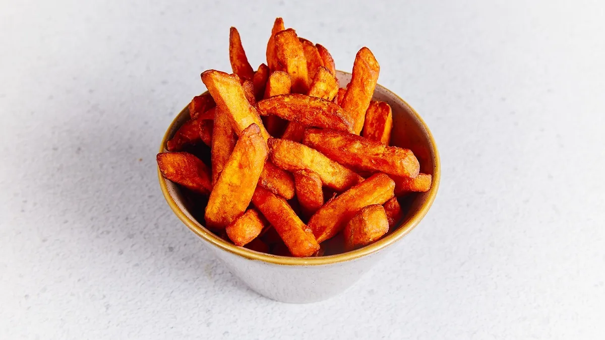 Süßkartoffel-Pommes
