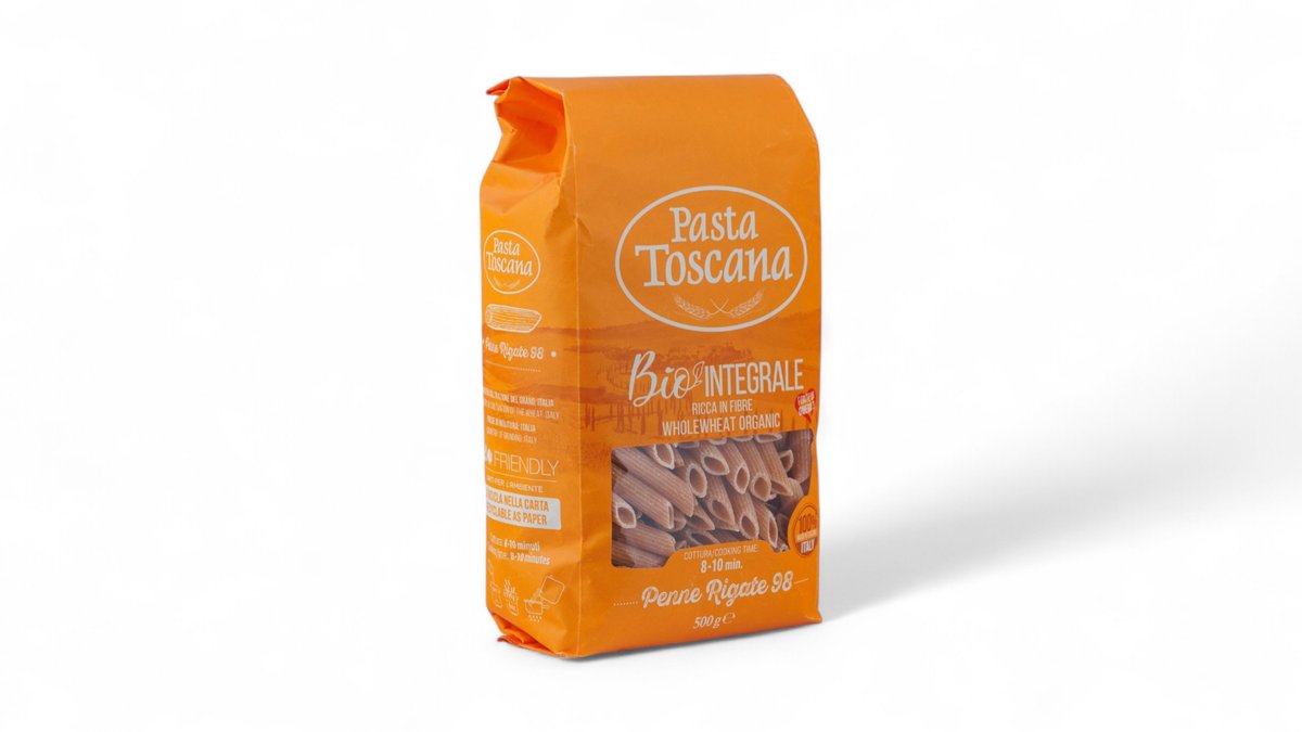 Pasta Toscana Penne Rigate BIO integrale nr.98 (500g)