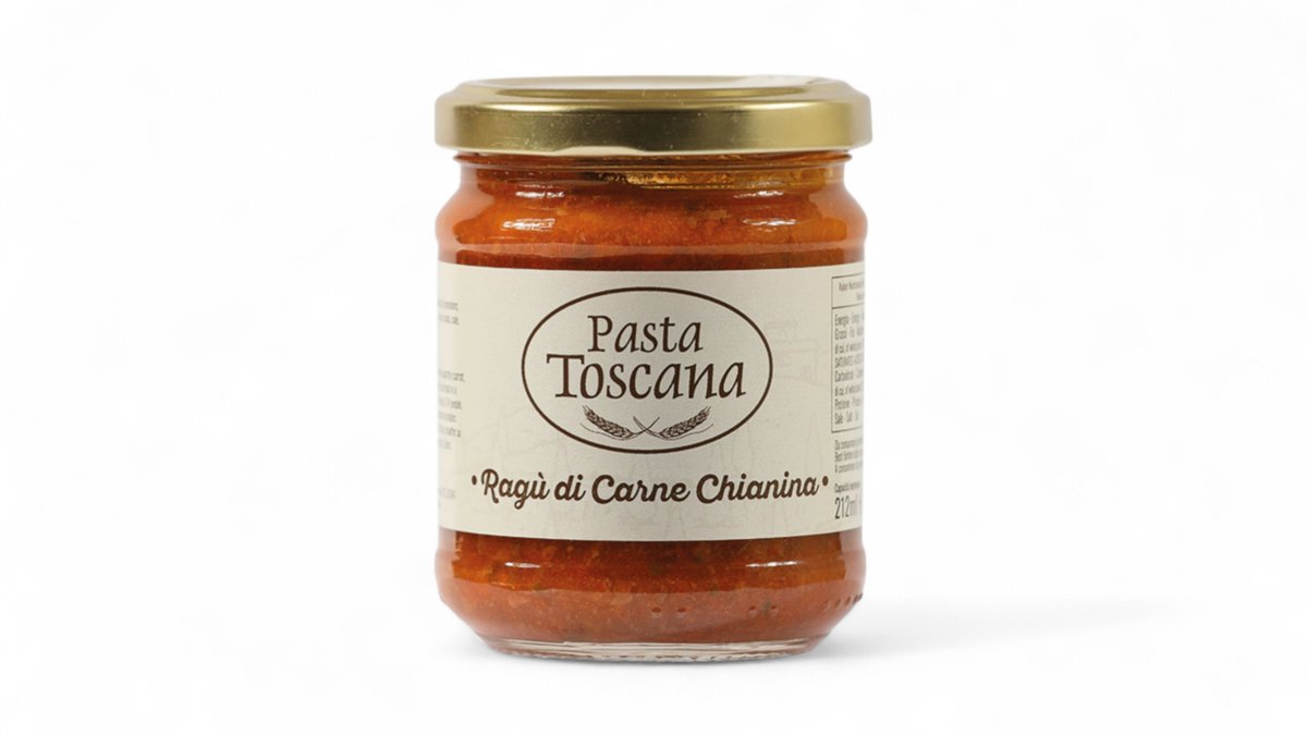 Pasta Toscana Ragu di carne di Chianina-Toszkán marha ragu (180g)