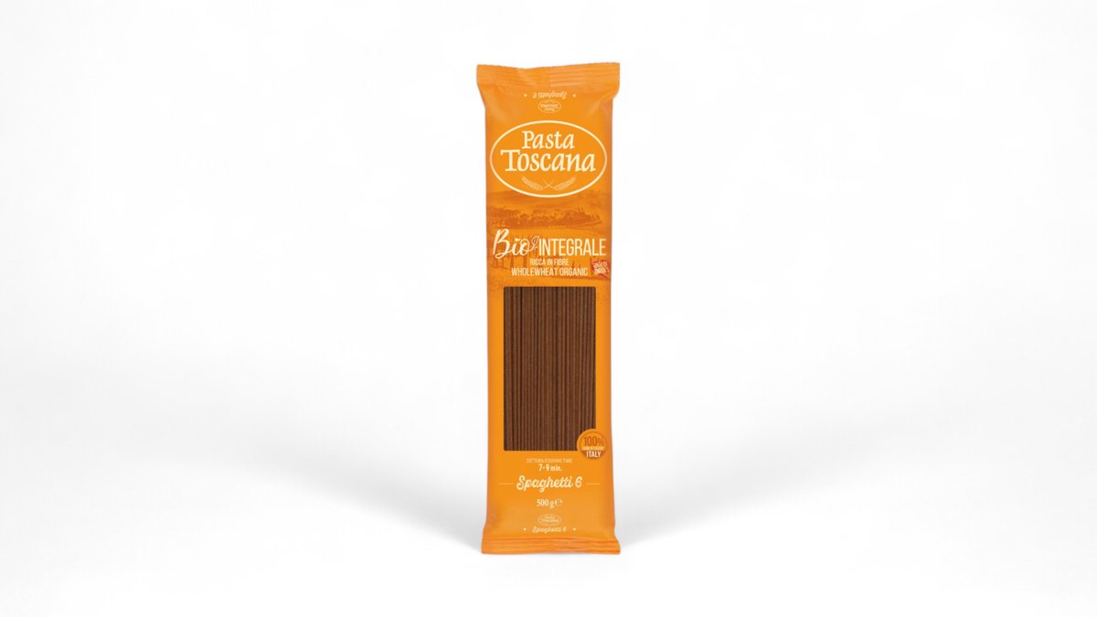Pasta Toscana Spaghetti BIO integrale nr.6 (500g)