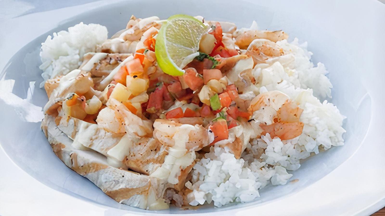 Caribbean Chicken and Shrimp