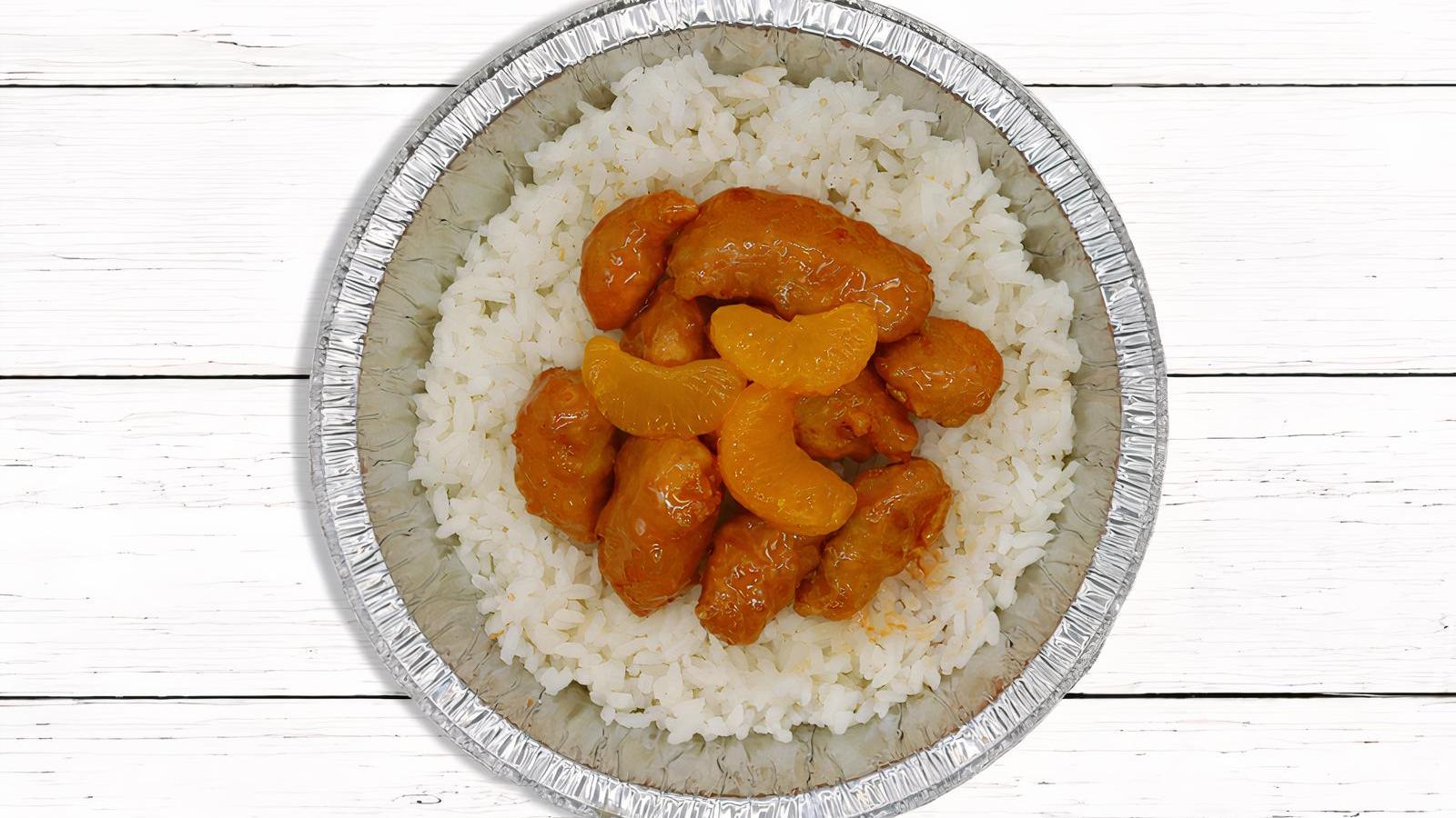 Little Kahunas Rumbi Orange Tempura Bowl