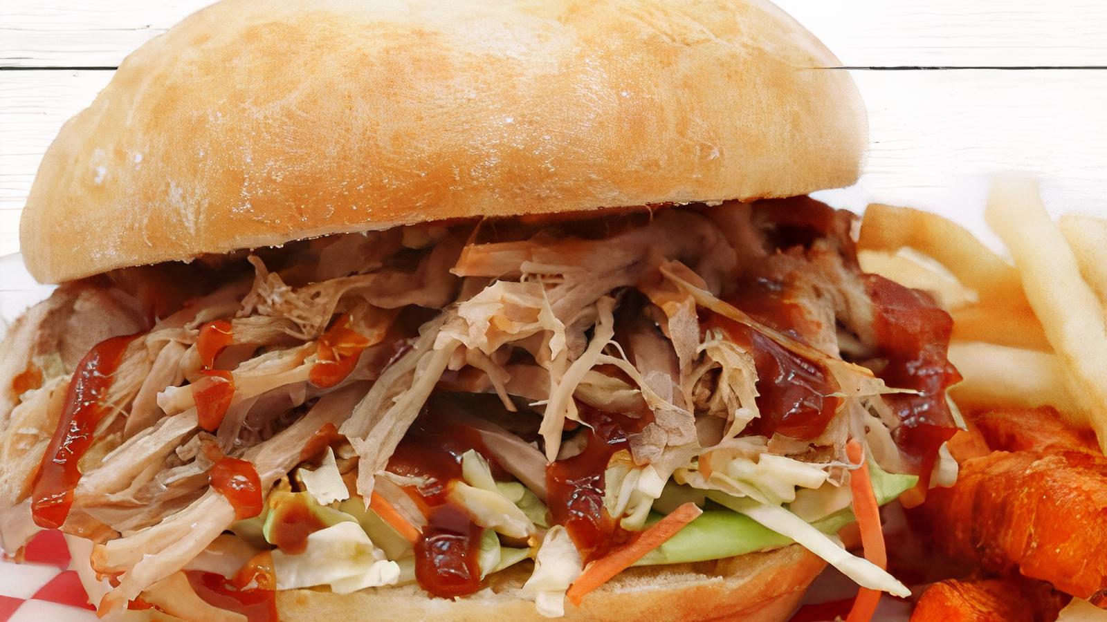 Luau Pork Sandwich