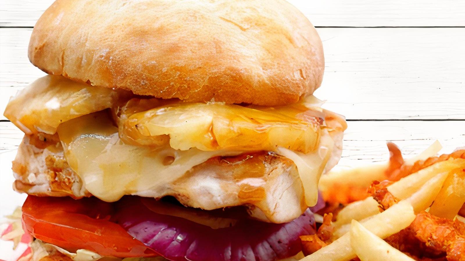 Teriyaki Island Chicken Sandwich