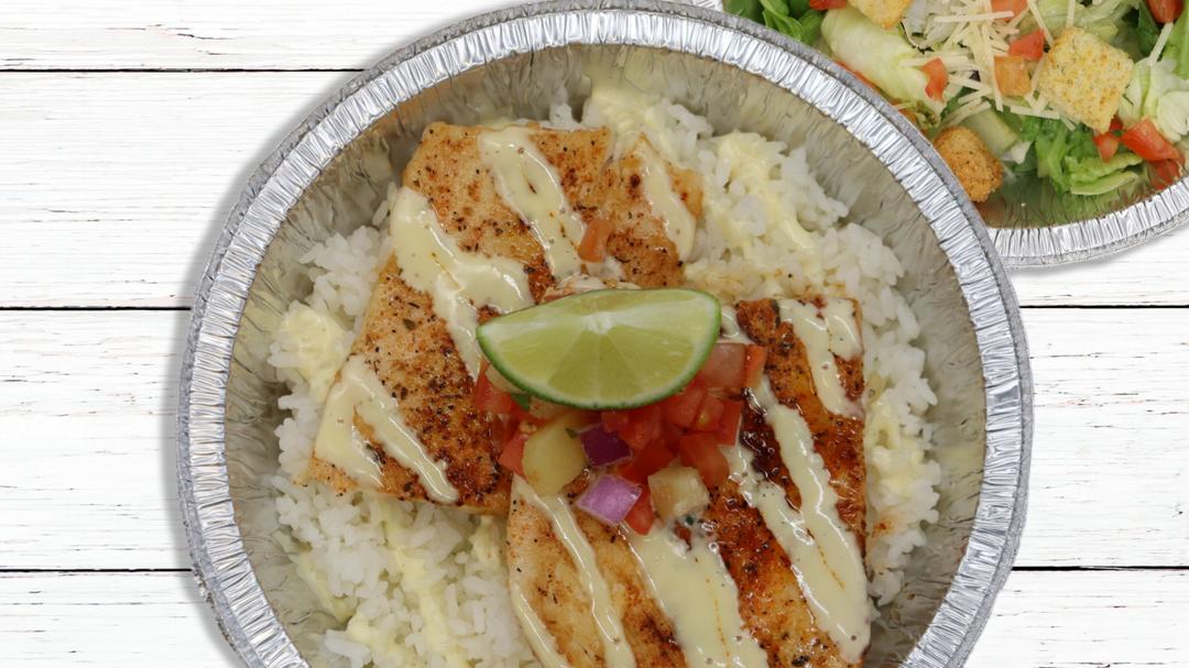 Volcano Blackened Fish