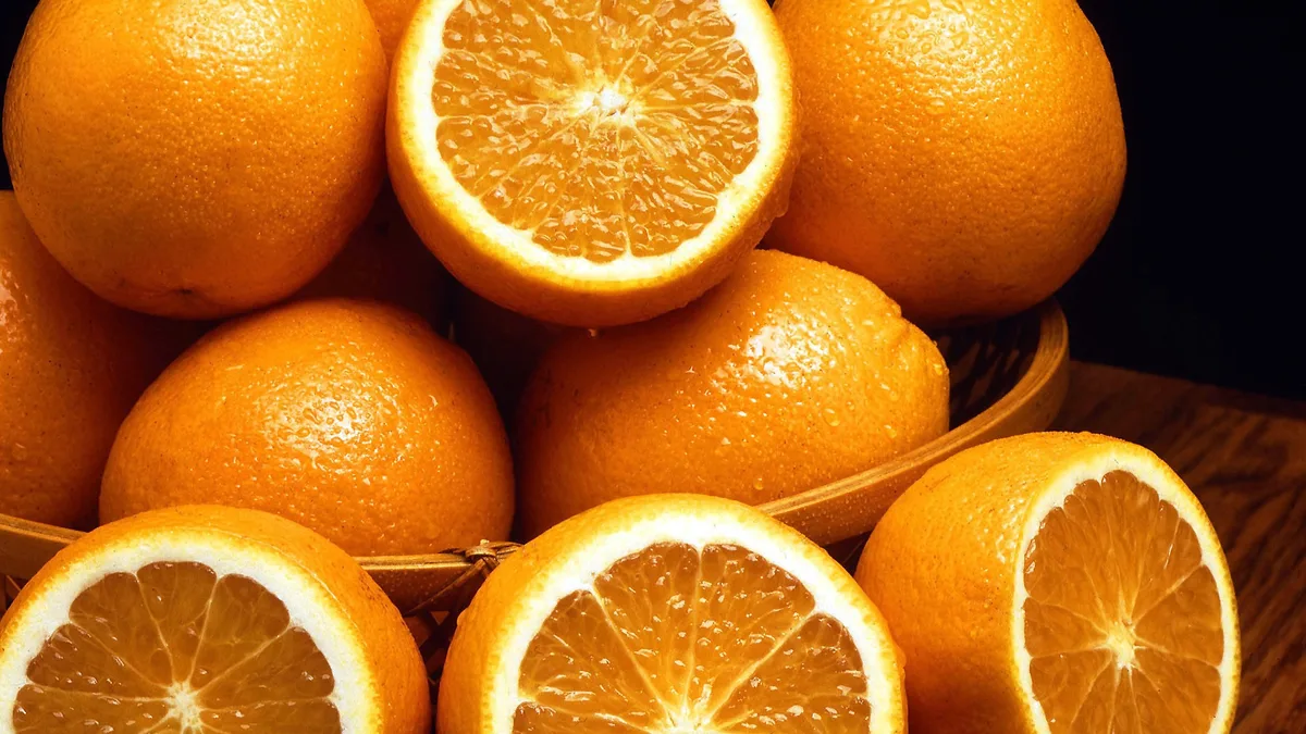 100% orange juice
