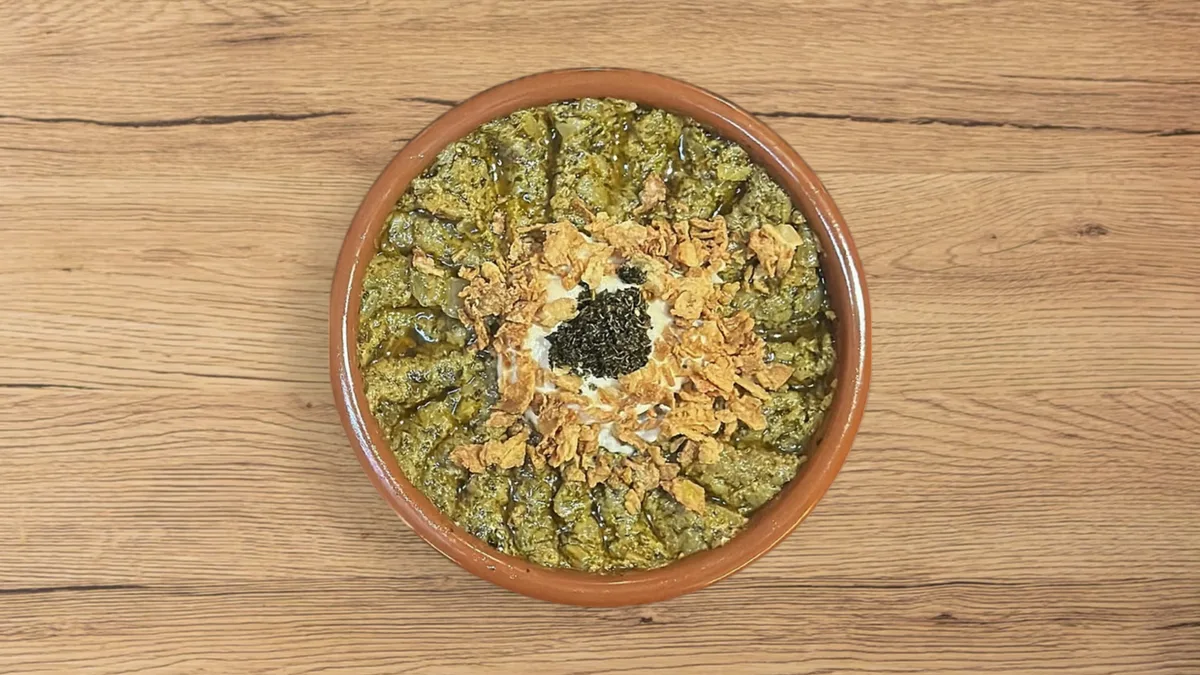 Kashk Bademjan(Eggplant dip)