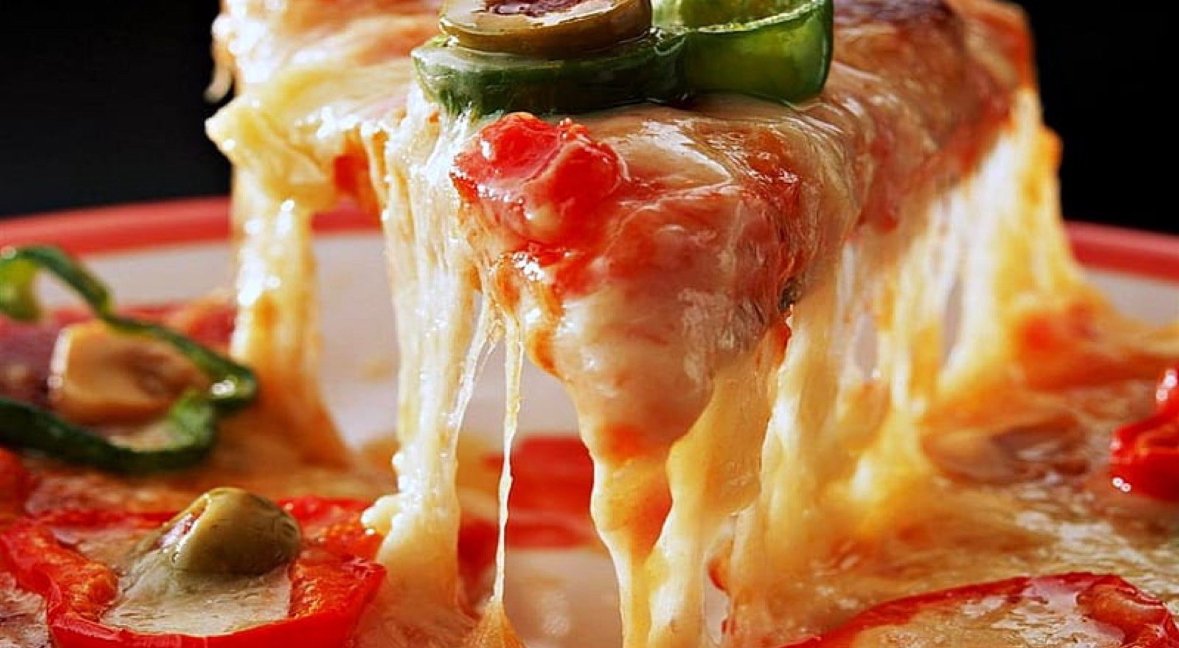 Pizza Vegan 32CM/پیتزا سبزیجات🫑🌽🫒🧅🧀