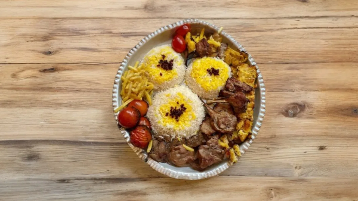 Rumi Mix Kebab (4 főre)/سینی کباب چهار نفره