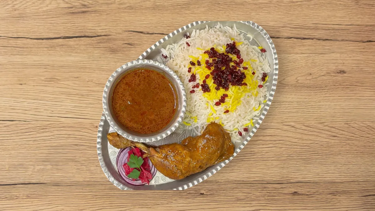 Zereshkpolo with Chicken/زرشک پلو با مرغ