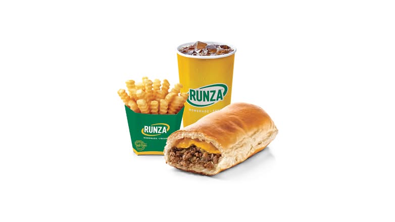 Cheese Runza Sandwich Combo Meal
