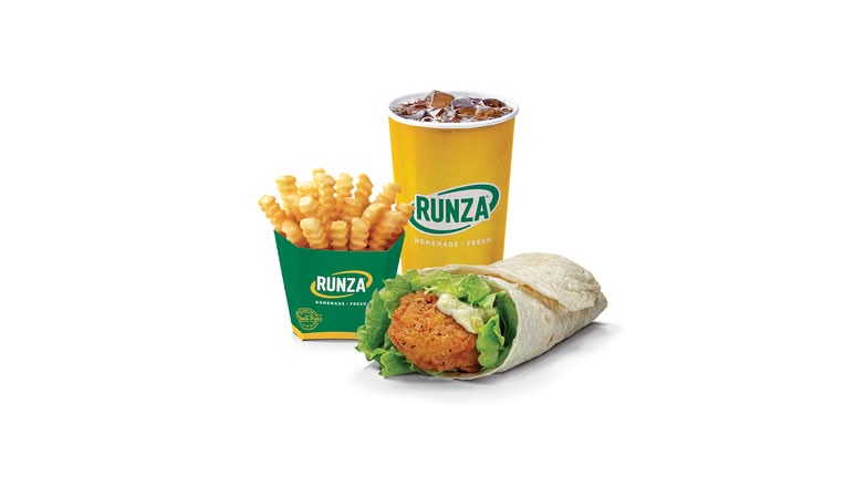 Fish Jr. Wrap Combo Meal
