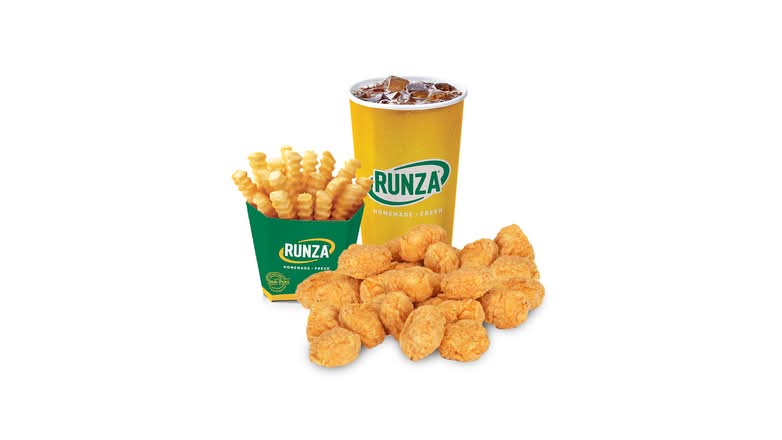 Popcorn Chicken Combo Meal