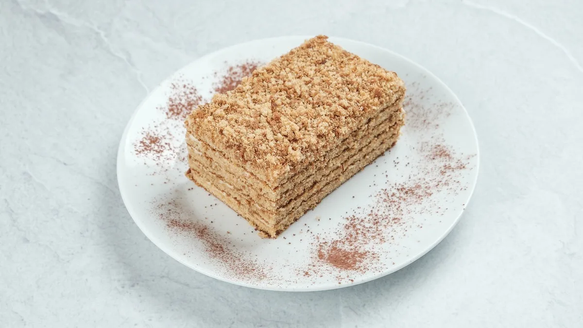 Torta Medovik s kakaom