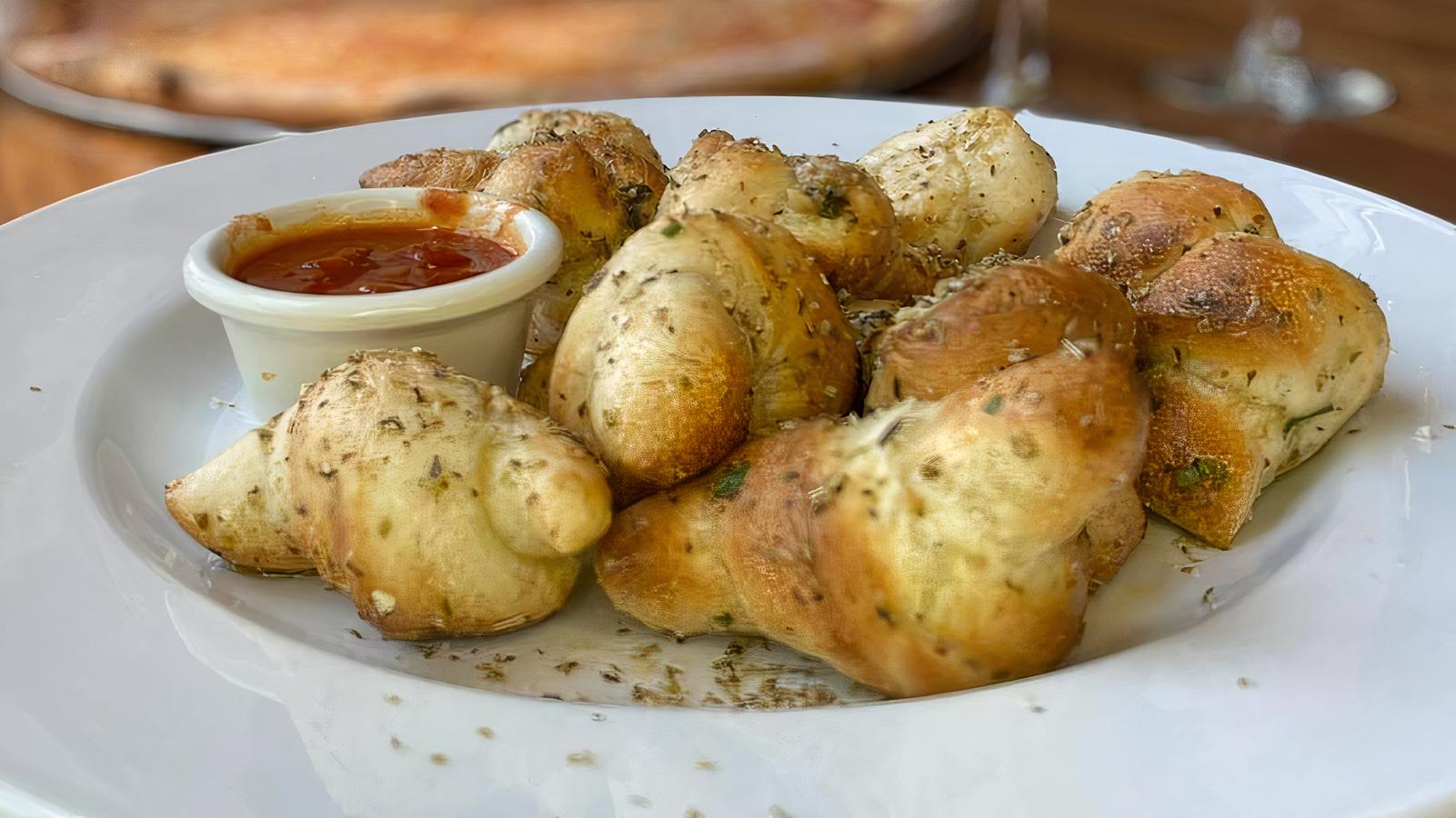 Coal-Fired Garlic Knots