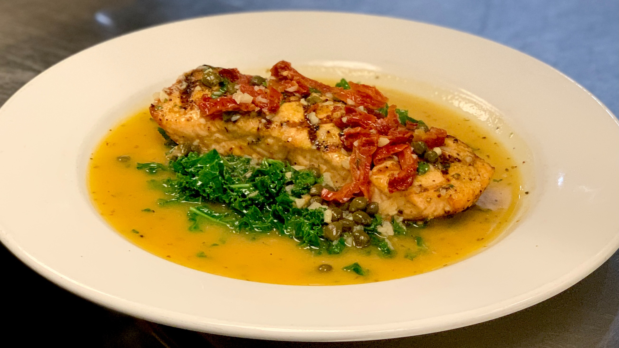Salmon Piccata