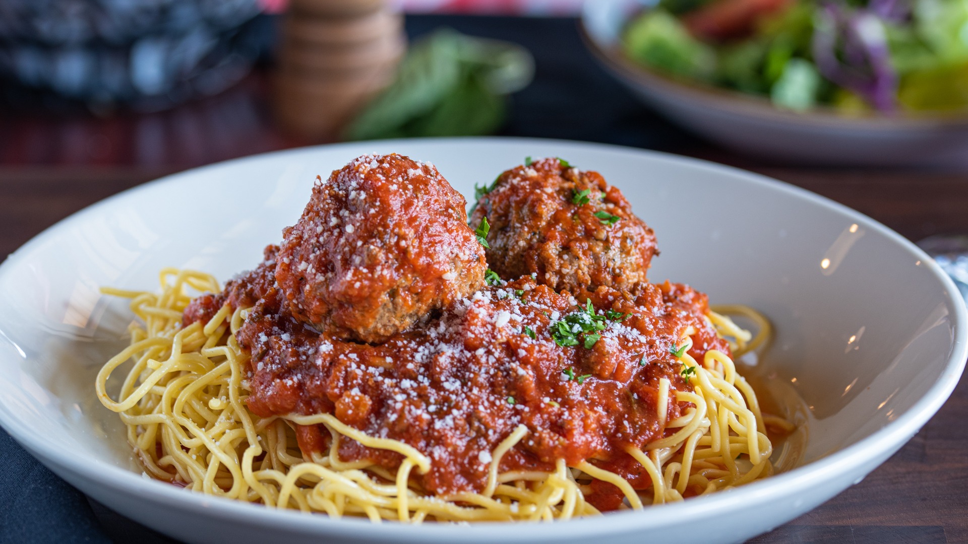 Spaghetti and Meatballs