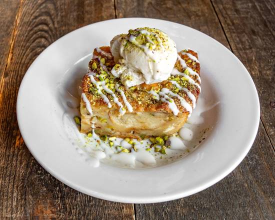 Pistashio Bread Pudding
