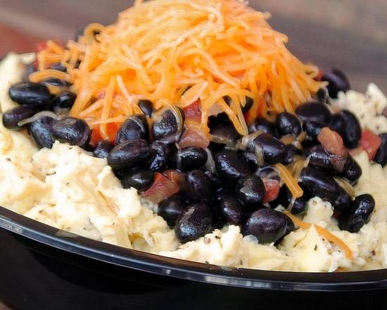 BLACK BEANS, EGG, AND CHEESE BOWL