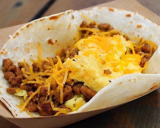 CHORIZO, EGG, and CHEESE