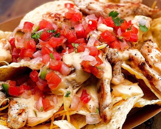 Grilled Chicken Nachos