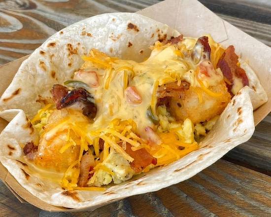 TATER TOTS, EGG, and CHEESE
