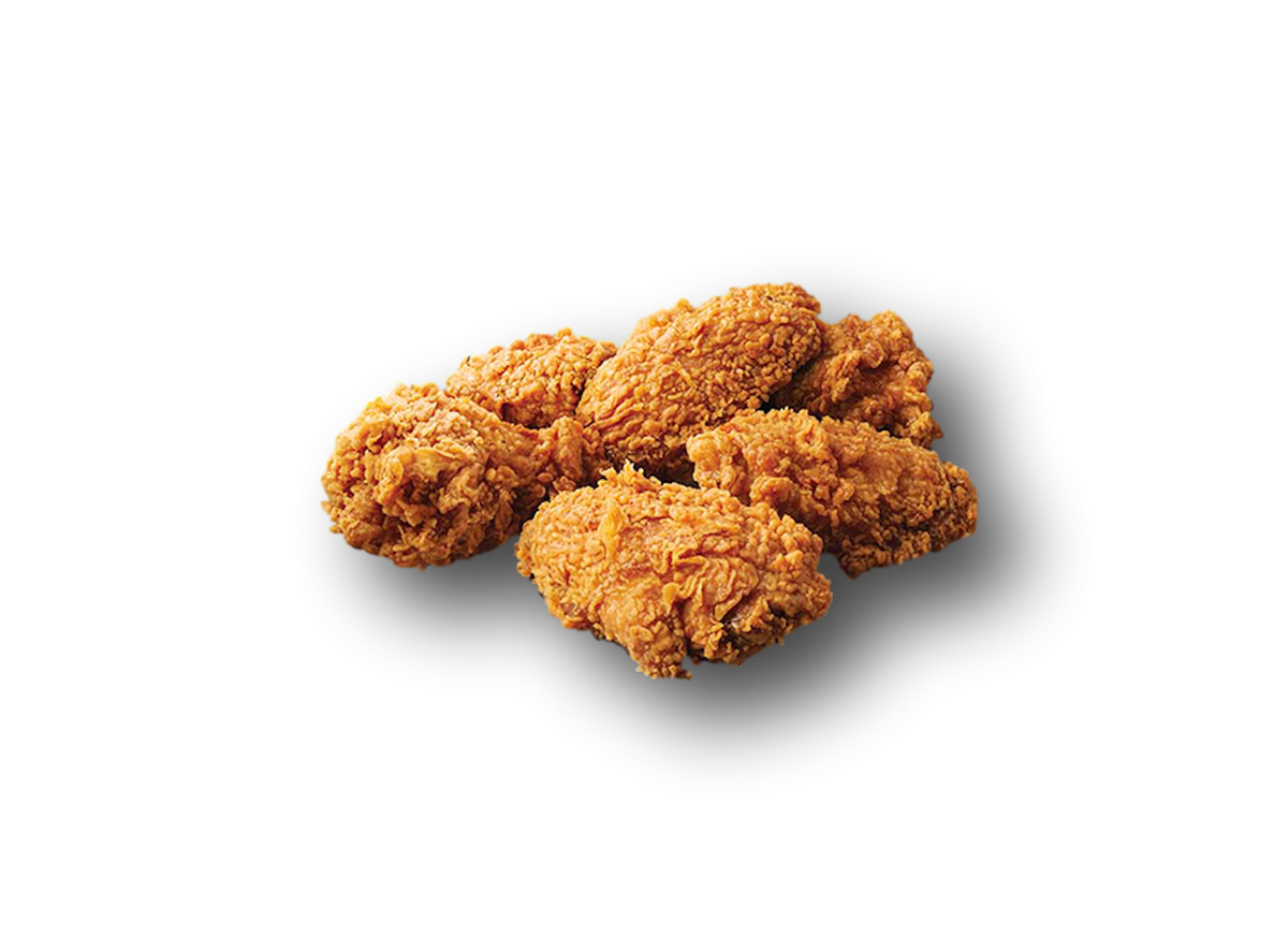 Crispy jumbo wings hormone-free