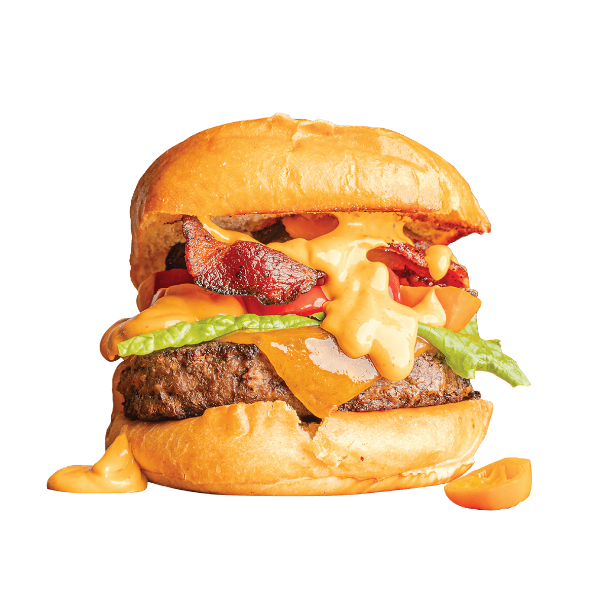 XL Angus cheese burg 450g