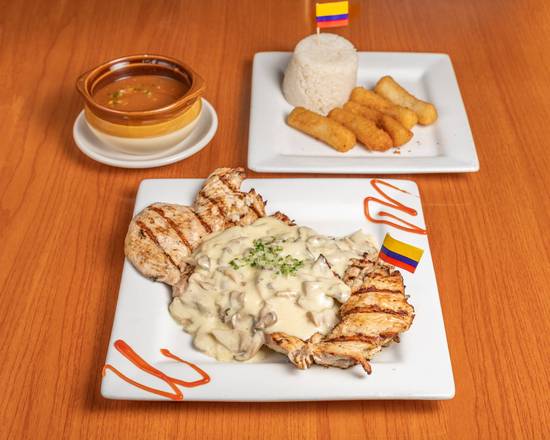 CARTA Pollo en Champignogne Online